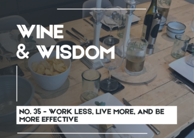 Work Less, Live More, and Be More Effective